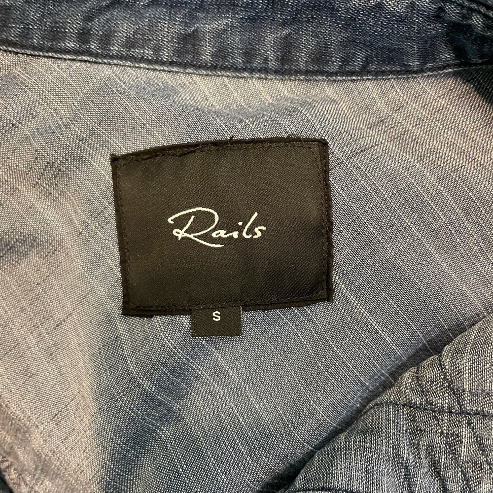 Rails denim button down - Picture 3 of 3